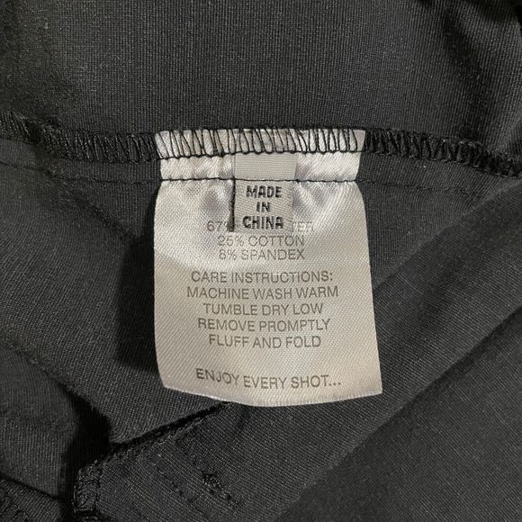 Linksoul Golf Jacket Windbreaker Full Zip Gray Black Colorblock Mens Large - Picture 8 of 8